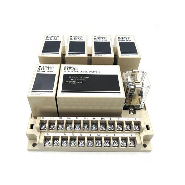 Bộ điều khiển mực nước Omron 61F-G4 AC110/220 bo dieu khien muc nuoc omron 61f g4